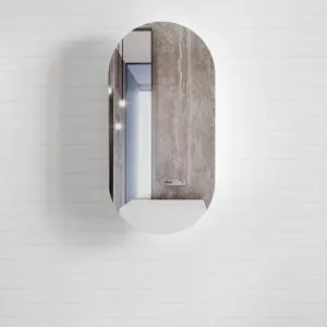 Otti Noosa Shaving Cabinet Matte White by Otti, a Shaving Cabinets for sale on Style Sourcebook