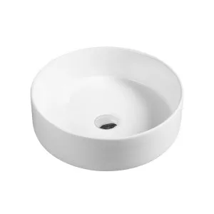 Otti Radius Round 355x355mm Basin Gloss White by Otti, a Basins for sale on Style Sourcebook