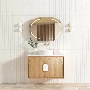 Otti Laguna Mark II 900mm Woodland Oak Wall Hung Vanity (Cabinet Only) by Otti, a Vanities for sale on Style Sourcebook