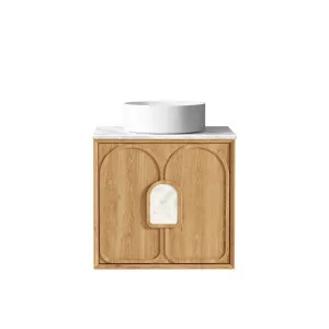 Otti Laguna Mark II 600mm Woodland Oak Wall Hung Vanity (Cabinet Only) by Otti, a Vanities for sale on Style Sourcebook