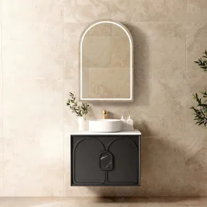Otti Laguna Mark II 750mm Black Oak Wall Hung Vanity (Cabinet Only) by Otti, a Vanities for sale on Style Sourcebook