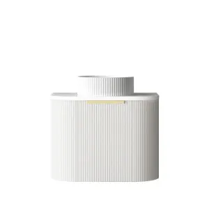 Otti Bondi 600mm Satin White Fluted Wall Hung Vanity (Cabinet Only) by Otti, a Vanities for sale on Style Sourcebook