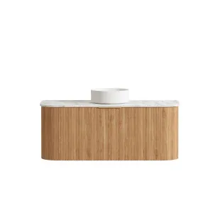 Otti Bondi 1200mm Woodland Oak Fluted Curve Vanity (Cabinet Only) by Otti, a Vanities for sale on Style Sourcebook