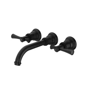 Phoenix Cromford Basin / Bath Wall Tap Set Matte Black by PHOENIX, a Basins for sale on Style Sourcebook