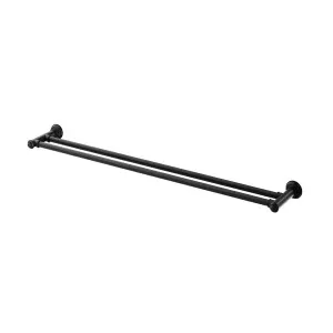 Phoenix Cromford Double Towel Rail 800mm Matte Black by PHOENIX, a Towel Rails for sale on Style Sourcebook