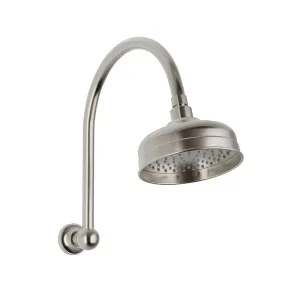 Phoenix Cromford High-Rise Shower Arm And Rose Brushed Nickel by PHOENIX, a Shower Heads & Mixers for sale on Style Sourcebook