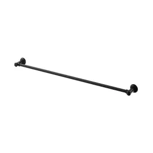 Phoenix Cromford Single Towel Rail 800mm Matte Black by PHOENIX, a Towel Rails for sale on Style Sourcebook