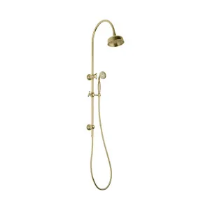 Phoenix Cromford Twin Shower Brushed Gold by PHOENIX, a Shower Heads & Mixers for sale on Style Sourcebook