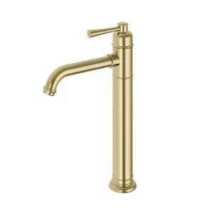 Phoenix Cromford Vessel Mixer Brushed Gold by PHOENIX, a Bathroom Taps & Mixers for sale on Style Sourcebook