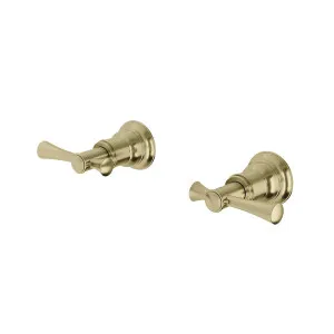 Phoenix Cromford Wall Top Assemblies Brushed Gold by PHOENIX, a Bathroom Taps & Mixers for sale on Style Sourcebook