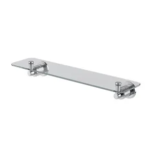 Phoenix Wiltern Glass Shelf 450mm, Chrome by PHOENIX, a Bathroom Fixtures for sale on Style Sourcebook