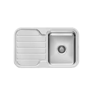Phoenix 1000 Series Single Bowl Sink With Drainer And No Taphole by PHOENIX, a Bathroom Fixtures for sale on Style Sourcebook