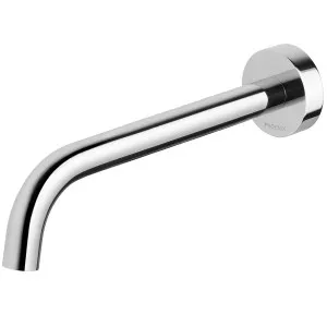 Phoenix Vivid Slimline 230mm Curved Wall Basin Outlet Chrome by PHOENIX, a Basins for sale on Style Sourcebook