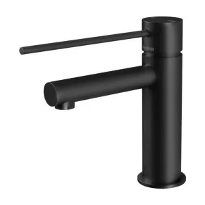 Phoenix Vivid Slimline Basin Mixer With Extended Lever Matte Black by PHOENIX, a Bathroom Taps & Mixers for sale on Style Sourcebook
