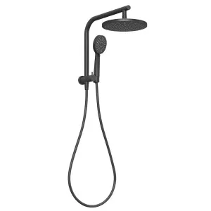 Phoenix Vivid Slimline Compact Twin Shower Matte Black by PHOENIX, a Shower Heads & Mixers for sale on Style Sourcebook