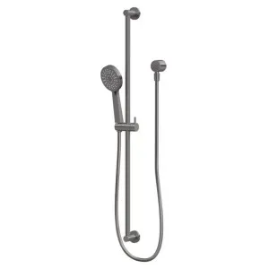 Phoenix Vivid Slimline Extended Rail Shower Brushed Carbon by PHOENIX, a Shower Heads & Mixers for sale on Style Sourcebook