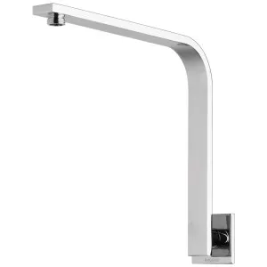 Phoenix Vivid Slimline High-Rise Shower Arm Square Plate Chrome by PHOENIX, a Shower Heads & Mixers for sale on Style Sourcebook