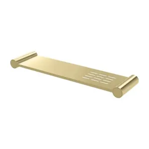 Phoenix Vivid Slimline Metal Shelf Brushed Gold by PHOENIX, a Bathroom Fixtures for sale on Style Sourcebook