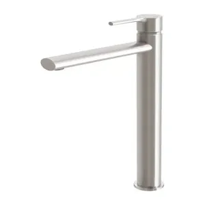 Phoenix Vivid Slimline Oval Vessel Mixer Brushed Nickel by PHOENIX, a Bathroom Taps & Mixers for sale on Style Sourcebook