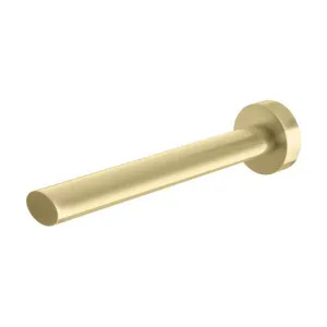 Phoenix Vivid Slimline Oval Wall Basin Outlet 180mm Brushed Gold by PHOENIX, a Basins for sale on Style Sourcebook