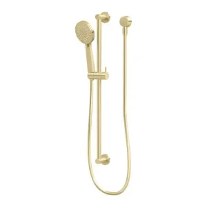 Phoenix Vivid Slimline Rail Shower Brushed Gold by PHOENIX, a Shower Heads & Mixers for sale on Style Sourcebook