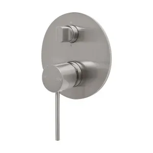 Phoenix Vivid Slimline SwitchMix Shower / Bath Diverter Mixer Fit-Off Kit Brushed Nickel by PHOENIX, a Bathroom Taps & Mixers for sale on Style Sourcebook