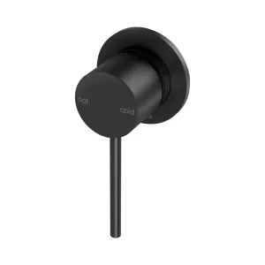 Phoenix Vivid Slimline SwitchMix Shower / Wall Mixer 60mm Backplate Fit-Off Kit Matte Black by PHOENIX, a Bathroom Taps & Mixers for sale on Style Sourcebook