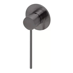 Phoenix Vivid Slimline SwitchMix Shower/Wall Mixer with Extended Lever Brushed Carbon by PHOENIX, a Bathroom Taps & Mixers for sale on Style Sourcebook