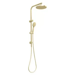 Phoenix Vivid Slimline Twin Shower Brushed Gold by PHOENIX, a Shower Heads & Mixers for sale on Style Sourcebook