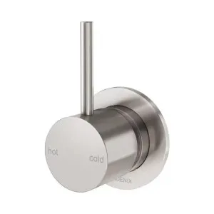 Phoenix Vivid Slimline Up Shower / Wall Mixer Brushed Nickel by PHOENIX, a Bathroom Taps & Mixers for sale on Style Sourcebook