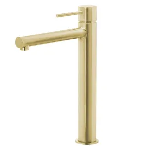 Phoenix Vivid Slimline Vessel Mixer Brushed Gold by PHOENIX, a Bathroom Taps & Mixers for sale on Style Sourcebook