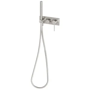 Phoenix Vivid Slimline Wall Shower System Brushed Nickel by PHOENIX, a Shower Heads & Mixers for sale on Style Sourcebook