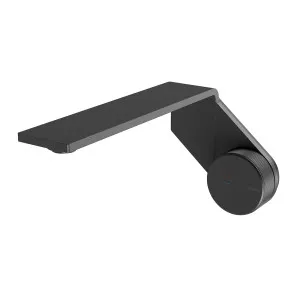 Phoenix Axia Wall Basin-Bath Outlet 200mm Matte Black by PHOENIX, a Bathroom Taps & Mixers for sale on Style Sourcebook
