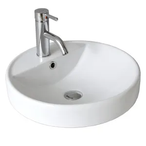 Seima Syros Ceramic Inset Above Counter Basin Round by Seima, a Basins for sale on Style Sourcebook