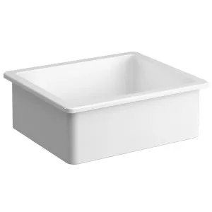 Seima Odessa 560 Dual Mount Sink Abovemount/Undermount White by Seima, a Kitchen Sinks for sale on Style Sourcebook