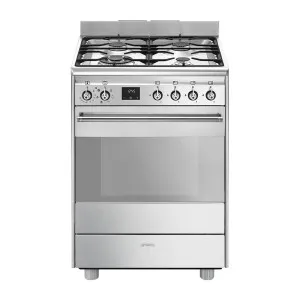 Smeg Classic Freestanding Dual Fuel Cooker Stainless Steel 60cm by Smeg, a Ovens for sale on Style Sourcebook