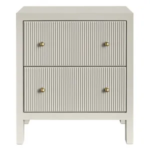 Ariana Bedside Table - Large Grey by CAFE Lighting & Living, a Bedside Tables for sale on Style Sourcebook