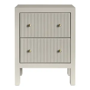 Ariana Bedside Table - Small Grey by CAFE Lighting & Living, a Bedside Tables for sale on Style Sourcebook