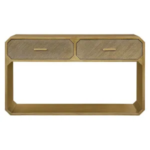 Anderson Console Table - Antique Gold by CAFE Lighting & Living, a Console Table for sale on Style Sourcebook