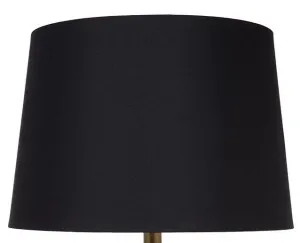 Langley Table Tapered Shade - Black by CAFE Lighting & Living, a Lamp Shades for sale on Style Sourcebook