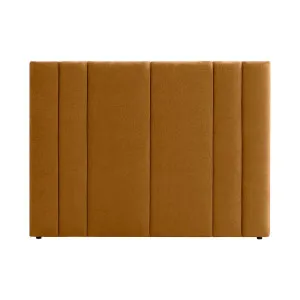 Soho Queen Bedhead - Mustard by CAFE Lighting & Living, a Bed Heads for sale on Style Sourcebook