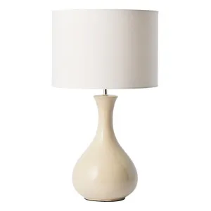 Phoebe Table Lamp - White by CAFE Lighting & Living, a Table & Bedside Lamps for sale on Style Sourcebook