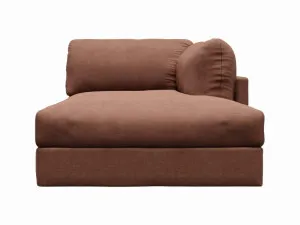 Finley Muse Rust Right Arm Facing Chaise Module by James Lane, a Sofas for sale on Style Sourcebook