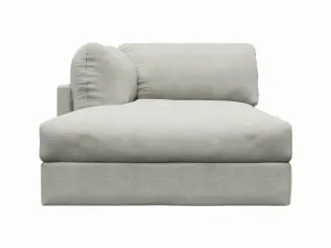 Finley Toorak Pebble Left Arm Facing Chaise Module by James Lane, a Sofas for sale on Style Sourcebook