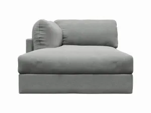 Finley Maya Flint Left Arm Facing Chaise Module by James Lane, a Sofas for sale on Style Sourcebook