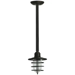 Dockyard Industrial Vintage Marine Outdoor Rod Pendant Antique Bronze by Lighting Inspirations, a Pendant Lighting for sale on Style Sourcebook