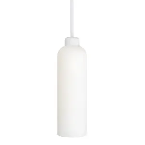 Lighting Republic Parlour Lite Elong Glass Pendant with Textured White Suspension Opal by Lighting Republic, a Pendant Lighting for sale on Style Sourcebook