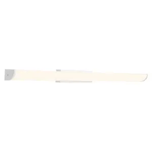 Cougar Aurora Large Linear Tricolour LED Vanity Light with Opal Acrylic Lens - White by Cougar, a Wall Lighting for sale on Style Sourcebook