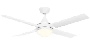 Brilliant Cairns 48? AC Ceiling Fan with B22 Light Fitting and Wall Controller White by Brilliant, a Ceiling Fans for sale on Style Sourcebook
