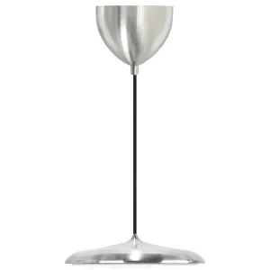 Nordlux Artist Small LED Pendant with Slim Drum Cymbal Silhouette Stainless Steel by Nordlux, a Pendant Lighting for sale on Style Sourcebook